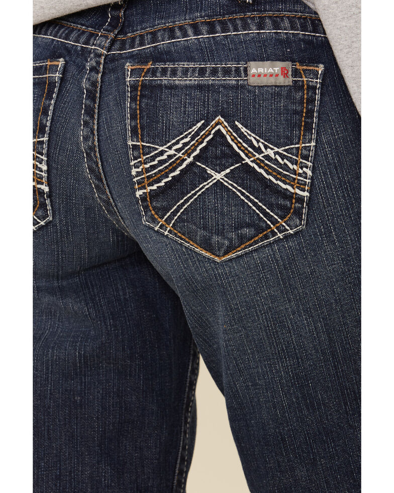 316 shaping bootcut jeans