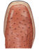 Image #5 - Lucchese Men's Rowdy Ostrich Skin Western Boots - Broad Square Toe, Cognac, hi-res