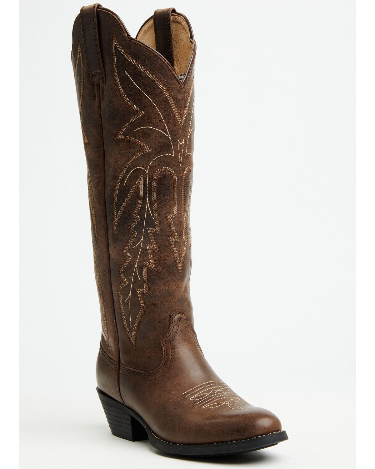 Image #1 - Shyanne Women's Rival Tall Performance Western Boots - Round Toe, Brown, hi-res