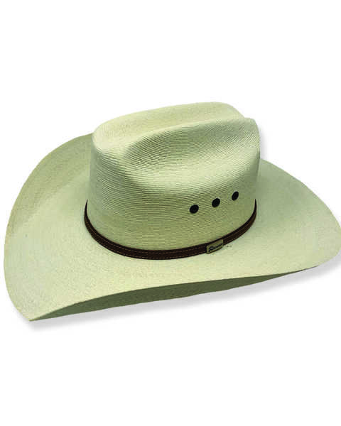 Atwood Hat Co Men's Band 7X Palm Cowboy Hat , Natural, hi-res