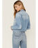 Image #3 - Idyllwind Women's Signature Classic Grapevine Wash Denim Jacket , Light Wash, hi-res