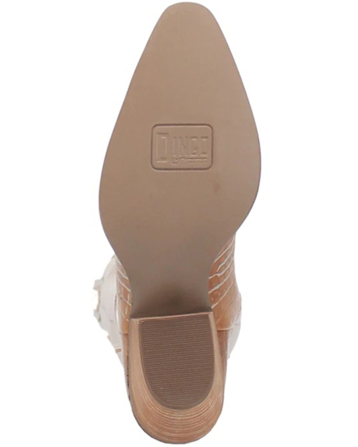 Image #7 - Dingo Women's High Lonesome Tall Western Boots - Round Toe, Camel, hi-res