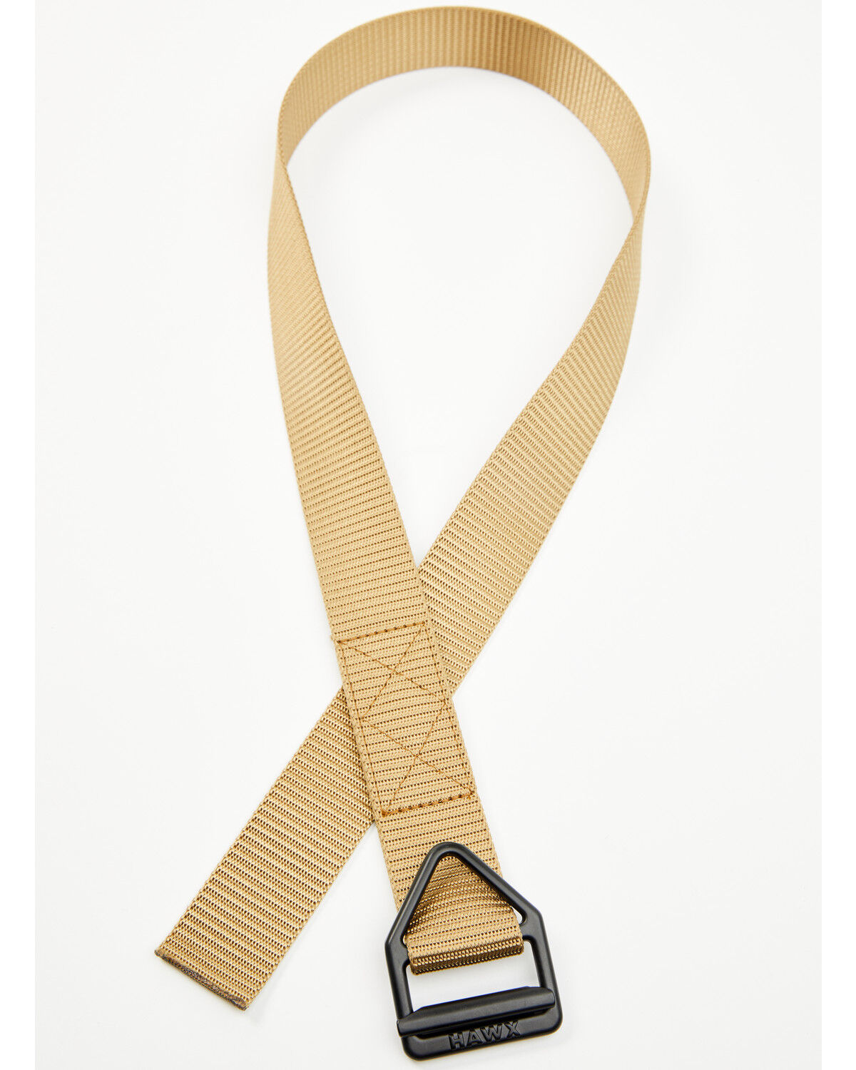 Image #1 - Hawx Men's Clifton Pull-Through Buckle Web Basic Belt, Tan, hi-res