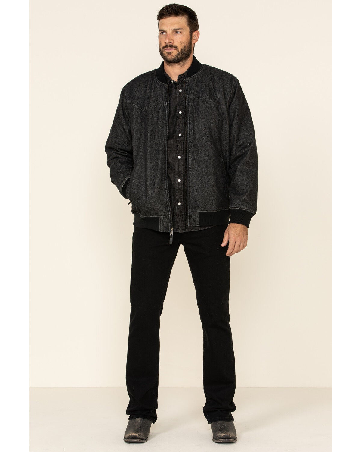 Image #2 - Moonshine Spirit&reg; Men's Steal Bomber Sherpa-Lined Jacket, , hi-res