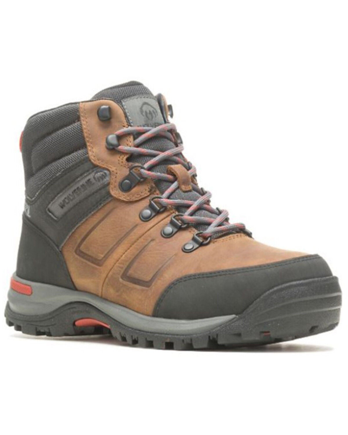 Wolverine Men's Chisel 6" Waterproof Work Boots - Soft Toe, Brown, hi-res