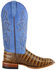 Horse Power Men's Toasted Caiman Print Western Boots - Square Toe, Tan, hi-res