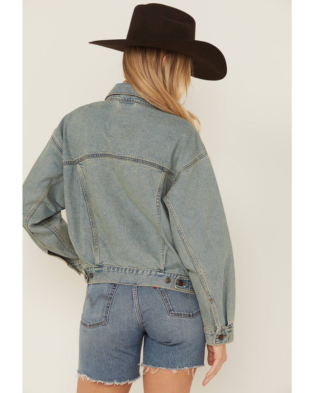 Image #4 - Levi's Women's 90s I Told You So Light Wash Denim Jacket, Light Wash, hi-res