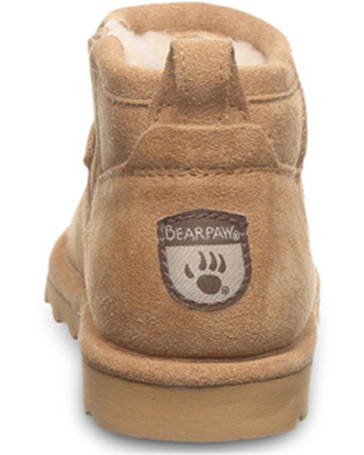 Image #5 - Bearpaw Girls' Shorty Youth Casual Boots, Chestnut, hi-res