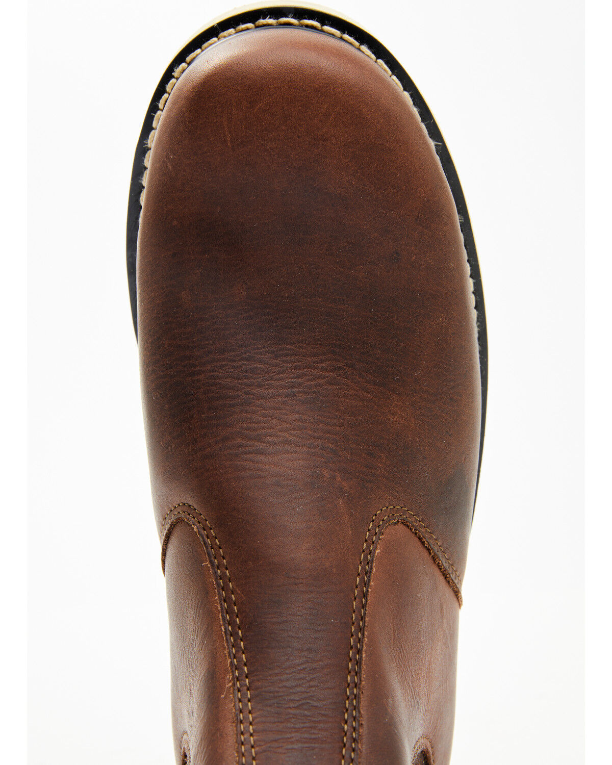 Image #6 - Hawx Women's Chelsea Work Boots - Composite Toe, Brown, hi-res