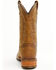 Image #5 - Ad Tec Men's Oiled Western Boots - Square Toe, Brown, hi-res