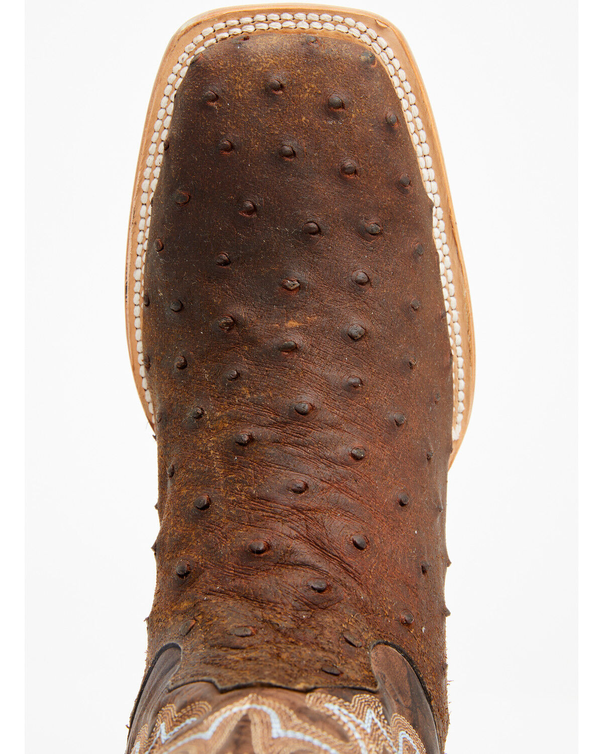 Tanner Mark Men's Exotic Full Quill Ostrich Western Boots