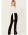 Image #5 - Idyllwind Women's Grove Western Pieced High Rise Gypsy Stretch Bootcut Jeans, Black, hi-res