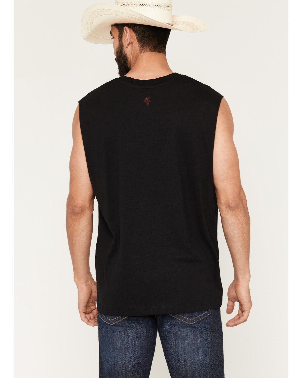 Image #4 - Moonshine Spirit&reg; Men's Authentic Muscle Tee, Black, hi-res