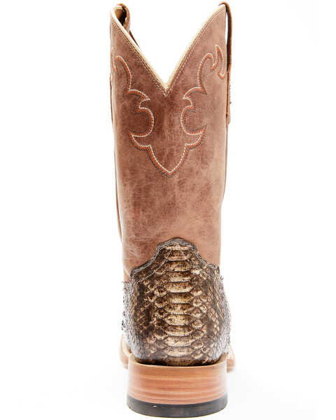 Cody James Men's Exotic Python Western Boots - Wide Square Toe, Python, hi-res