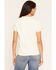 Image #4 - Rodeo Quincy X Boot Barn Women's Rodeo Rose Short Sleeve Graphic T-Shirt, Cream, hi-res