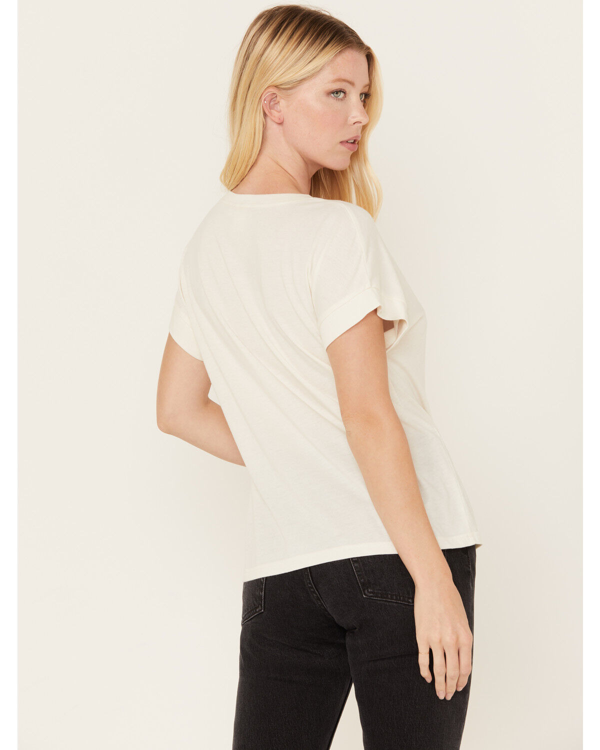 Image #4 - White Crow Women's Wild & Free Short Sleeve Graphic Tee, White, hi-res
