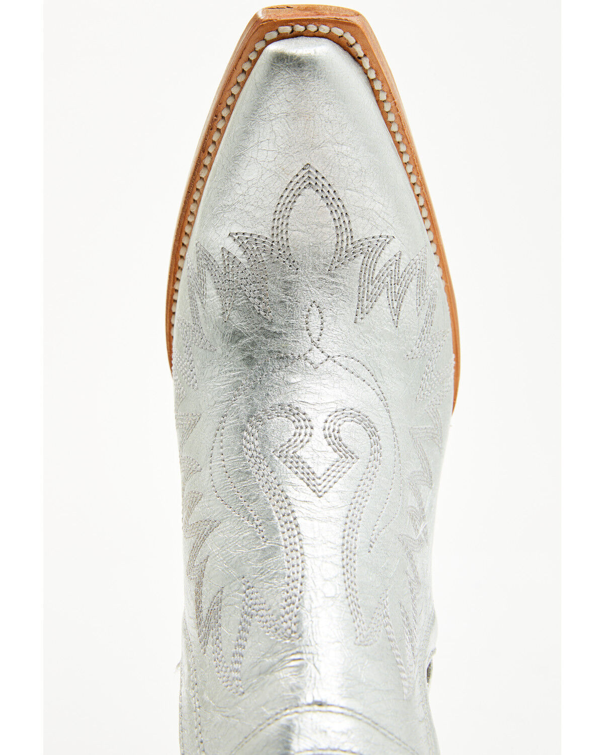 Image #6 - Ariat Women's Dixon Western Booties - Snip Toe, Silver, hi-res