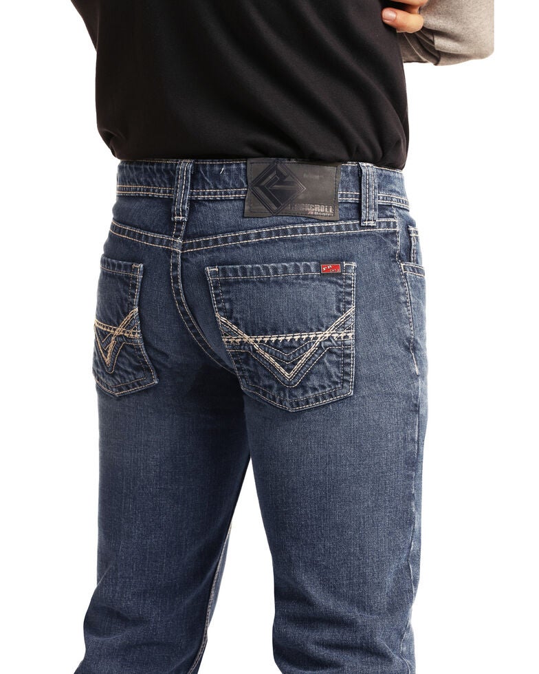 pistol straight jeans