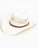 Cody James Men's 20X Low Cattleman Pro Rodeo Straw Hat , Natural, hi-res