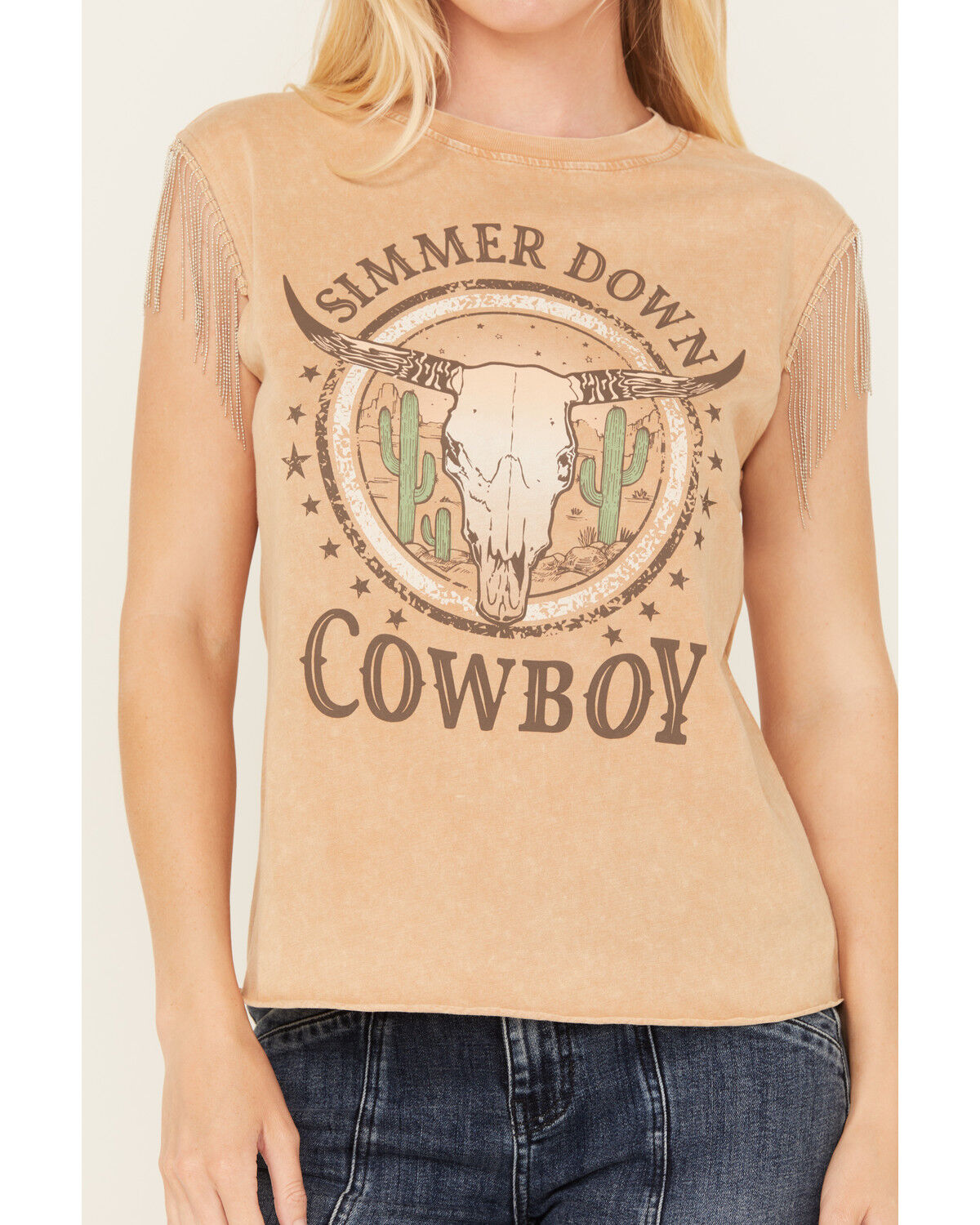 Image #3 - Idyllwind Women's Edith Simmer Down Graphic Tank, , hi-res