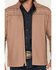Image #3 - RANK 45&reg; Men's Spurs Southwestern Print Colorblock Softshell Jacket, Tan, hi-res