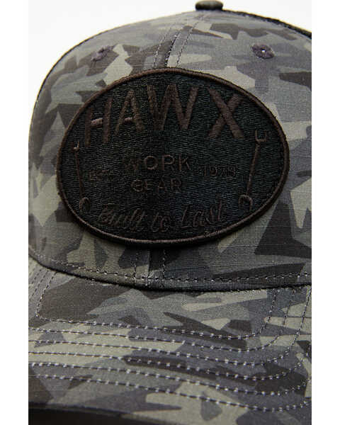 Image #2 - Hawx Men's Camo Oval Patch Ball Cap, Camouflage, hi-res