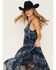 Image #2 - Free People Women's Julianna Abstract Print Maxi Dress, Navy, hi-res