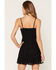 Image #4 - Angie Women's Lace Sleeveless Mini Dress, Black, hi-res