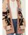 Image #4 - Idyllwind Women's Kimbark Southwestern Print Cardigan, Fired Brick, hi-res