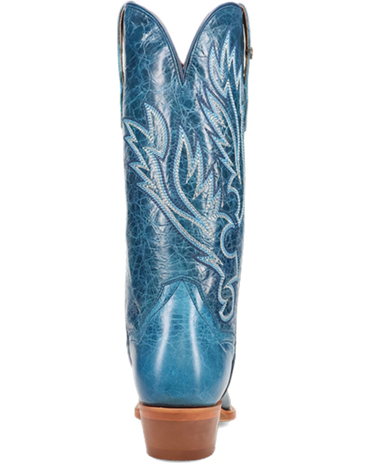 Image #4 - Dan Post Women's Starbright Western Boots - Snip Toe, Blue, hi-res
