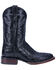 Image #2 - Dan Post Men's Kingsly Exotic Caiman Western Boots - Broad Square Toe, Black, hi-res