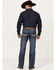 Image #1 - Rock & Roll Denim Men's Medium Wash Pistol Reflex Straight Stretch Denim Jeans, Medium Wash, hi-res