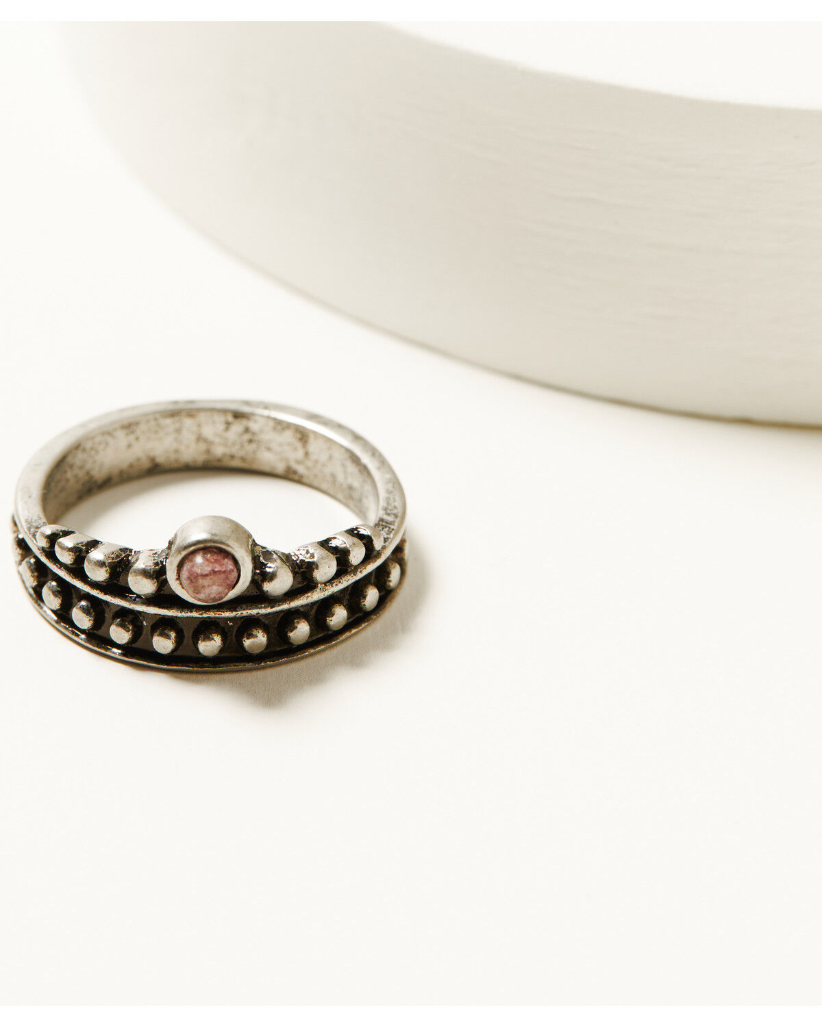 Image #6 - Shyanne Women's Strawberry Skies Ring Set - 5 Piece, Silver, hi-res