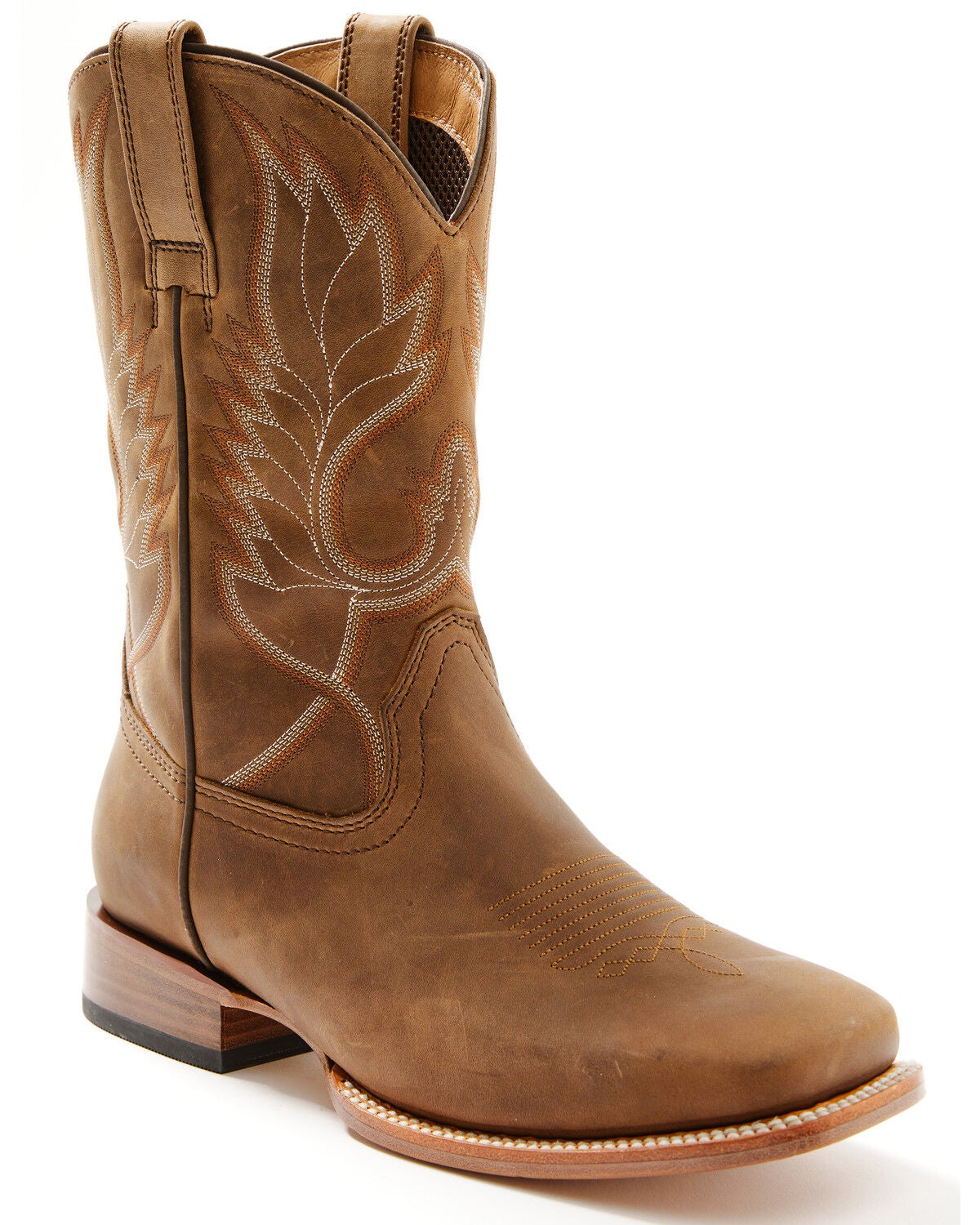Image #1 - Cody James Cush Core&reg; Men's Tracker Western Boots - Broad Square Toe, Brown, hi-res