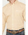Image #3 - Panhandle Select Men's Geo Print Long Sleeve Button-Down Western Shirt, Yellow, hi-res