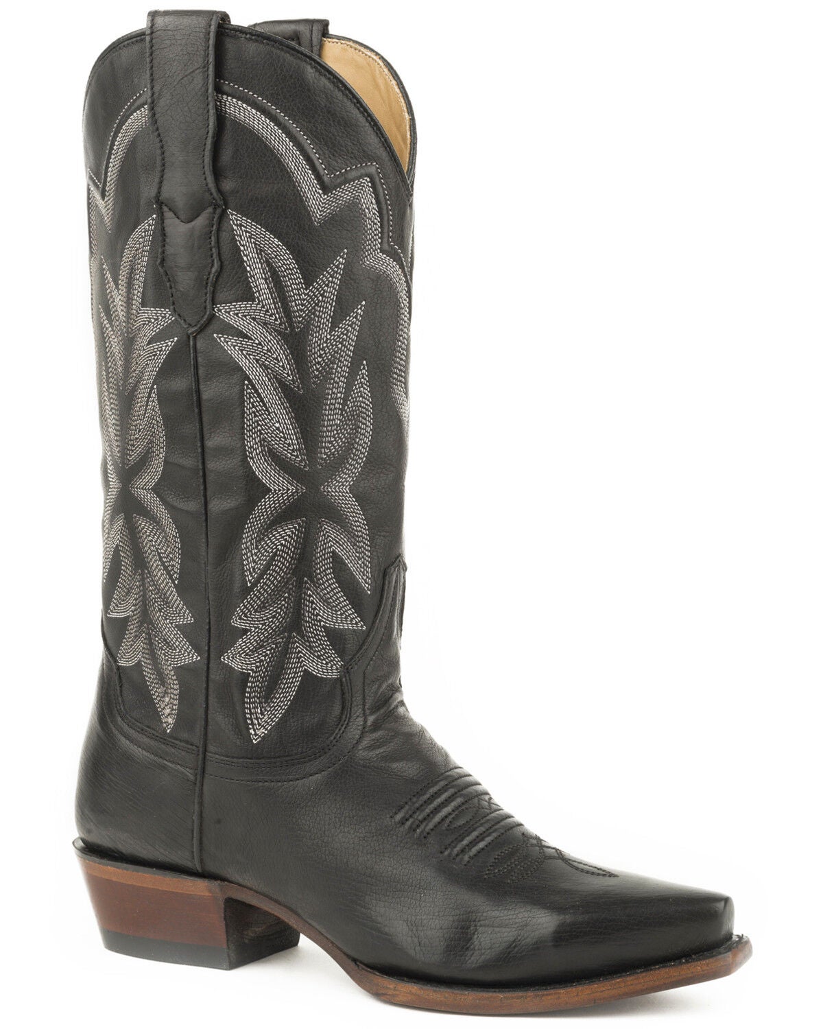 Image #1 - Stetson Women's Black Casey Western Boots - Snip Toe, , hi-res