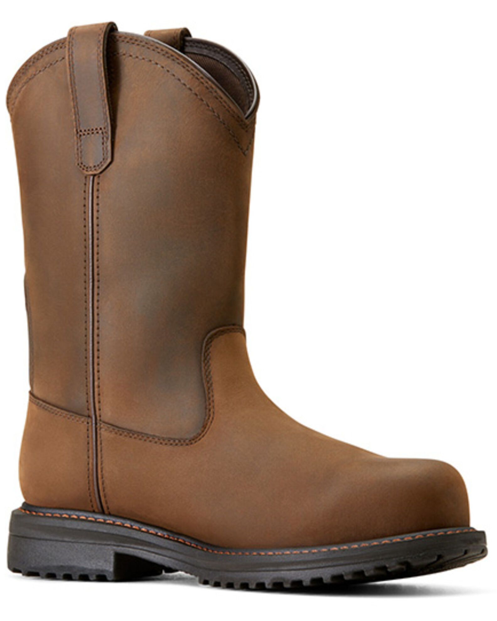 Ariat wellington work boots top