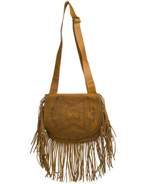 Image #1 - STS Ranchwear By Carroll Women's Wayfarer Selah Saddle Bag, Tan, hi-res
