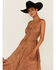 Image #4 - Scully Women's Lace-Up Jacquard Midi Dress, Beige/khaki, hi-res