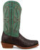 Image #2 - Twisted X Men's Reserve Exotic Full Quill Ostrich Western Boots - Square Toe, Jade, hi-res