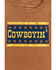 Image #2 - Cody James Toddler Boys' Cowboyin' Short Sleeve Graphic T-Shirt, Caramel, hi-res