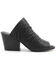 Image #2 - Golo Shoes Women's Landon Black Open Toe Mule , Black, hi-res