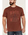 Image #3 - Brothers and Sons Men's Rage Campfire Slub Graphic Short Sleeve T-Shirt, Red, hi-res