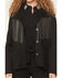Image #3 - Idyllwind Women's Colton Faux Suede Fringe Blazer, Black, hi-res