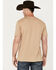 Image #4 - RANK 45® Men's Varsity Logo Short Sleeve Graphic T-Shirt, Tan, hi-res