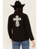 Image #4 - Cowgirl Hardware Women's Steel Cross Softshell Jacket, Black, hi-res