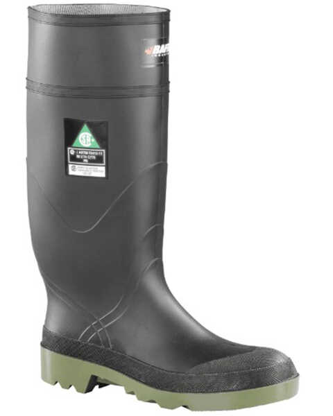 Baffin Men's Petrolia (STP) Waterproof Rubber Boots - Steel Toe, Black, hi-res