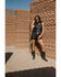 Image #1 - Idyllwind Women's Bexhill Coated High Rise Fringe Super Stretch Denim Shorts, Black, hi-res