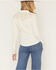 Image #5 - Shyanne Women's Solid Lace Wester Yoke Long Sleeve Button-Down Shirt, Cream, hi-res