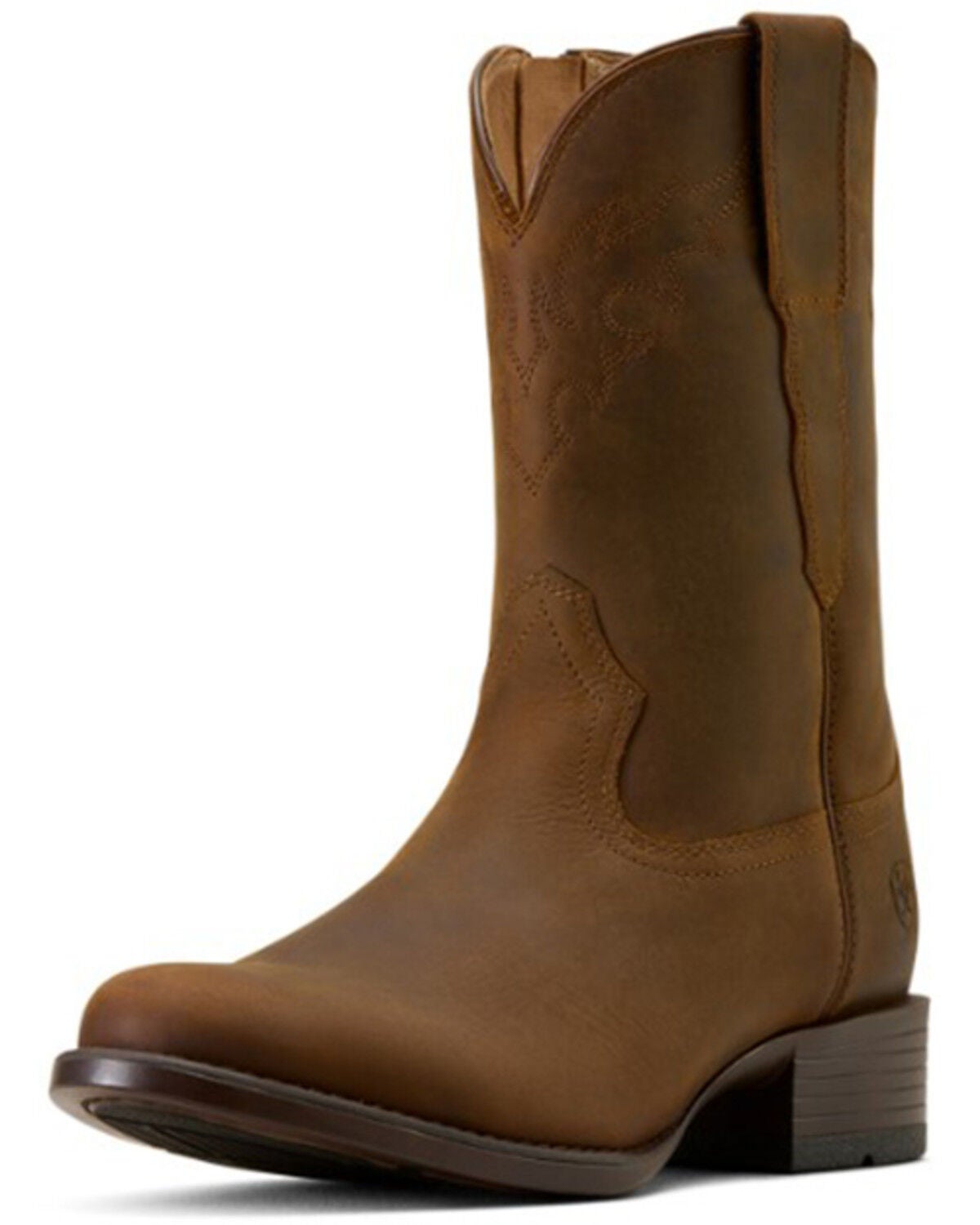 Image #2 - Ariat Men's Sonoro Western Roper Boots - Round Toe, Brown, hi-res